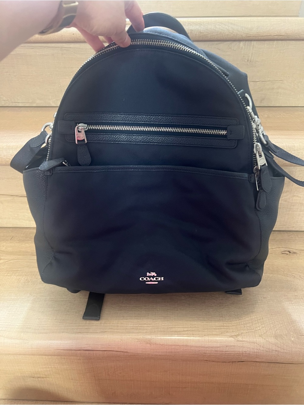 Coach diaper bag backpack